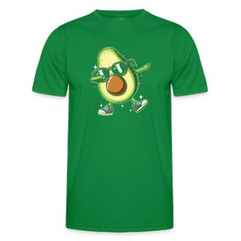 Avocado - Männer Funktions-T-Shirt - Kelly Green - Vorne - AI Model Male 178 dark (178cm)