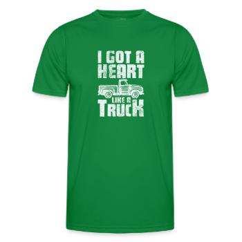Country - Men's Functional T-Shirt - kelly green - Front - AI Model Male 178 dark (178cm)