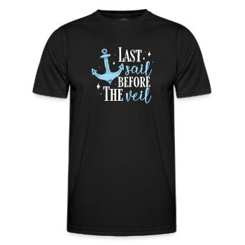 Bachelor Bachelor Party - Men's Functional T-Shirt - black - Front - AI Model Male 178 dark (178cm)