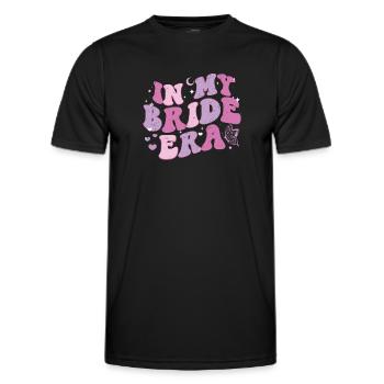 Junggesellin - Männer Funktions-T-Shirt - Schwarz - Vorne - AI Model Male 178 dark (178cm)