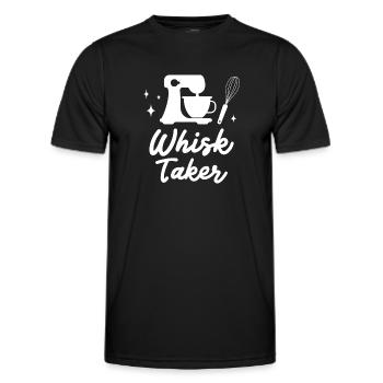 Baker Bakery Bakery Baking Gift - Men's Functional T-Shirt - black - Front - AI Model Male 178 dark (178cm)