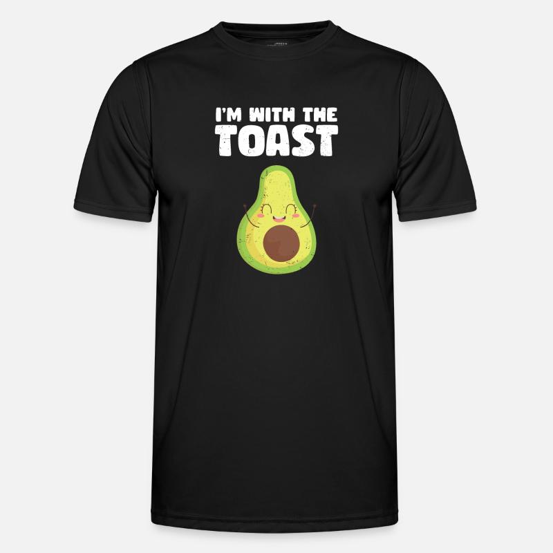 Avocado - Men's Functional T-Shirt - black