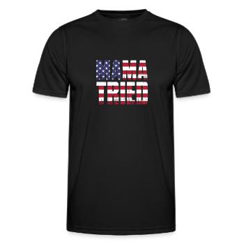 Country Music Country Music Gift - Men's Functional T-Shirt - black - Front - AI Model Male 178 dark (178cm)