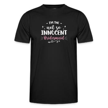 Junggesellin - Männer Funktions-T-Shirt - Schwarz - Vorne - AI Model Male 178 dark (178cm)