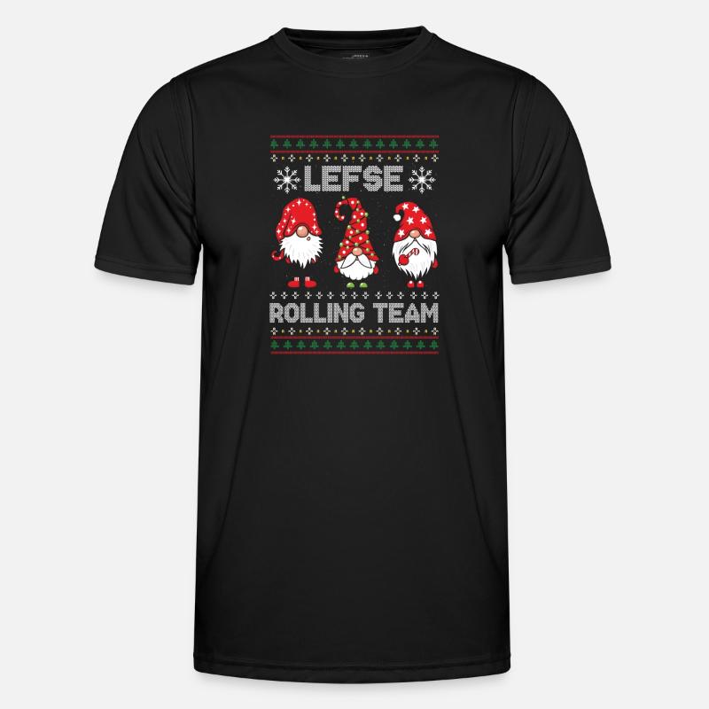 Bäcker Bäckerein Backwaren Backen Geschenk - Männer Funktions-T-Shirt - Schwarz