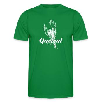 Quetzalteca Vogel Tropisch Antigua Guatemala - Männer Funktions-T-Shirt - Kelly Green - Vorne - AI Model Male 178 dark (178cm)