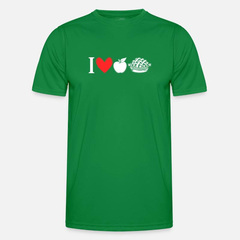 Witziger Apfelkuchen Spruch Männer Funktions-T-Shirt