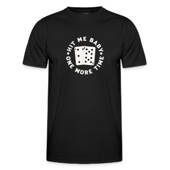 Black Jack - Männer Funktions-T-Shirt - Schwarz - Vorne - AI Model Male 178 dark (178cm)
