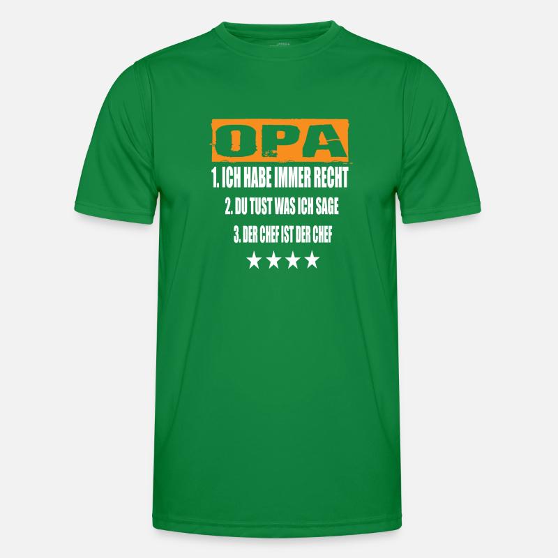 Opa Männer Funktions-T-Shirt