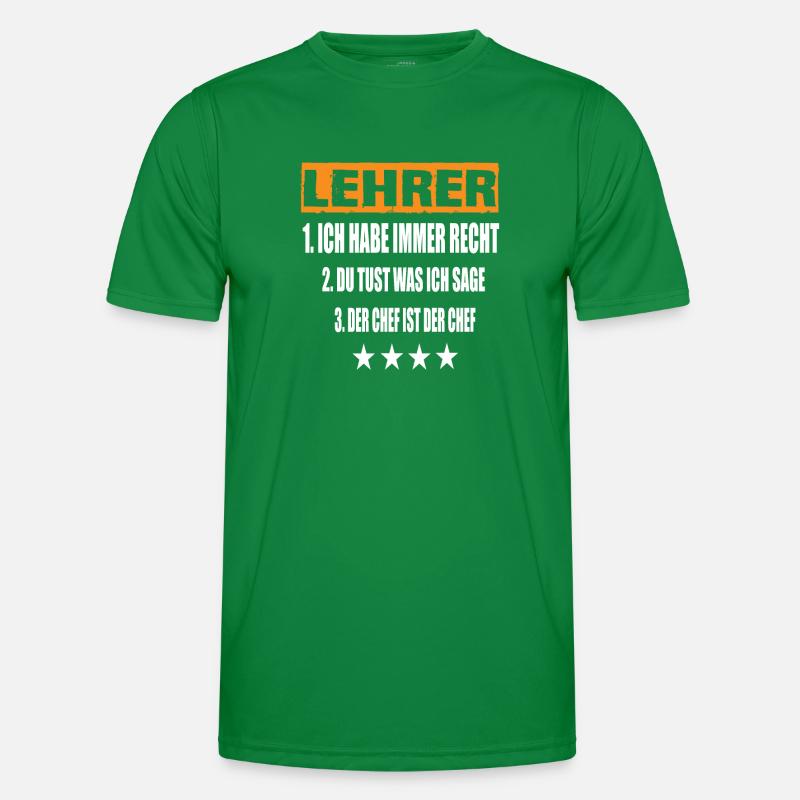 Enseignant T-shirt sport Homme