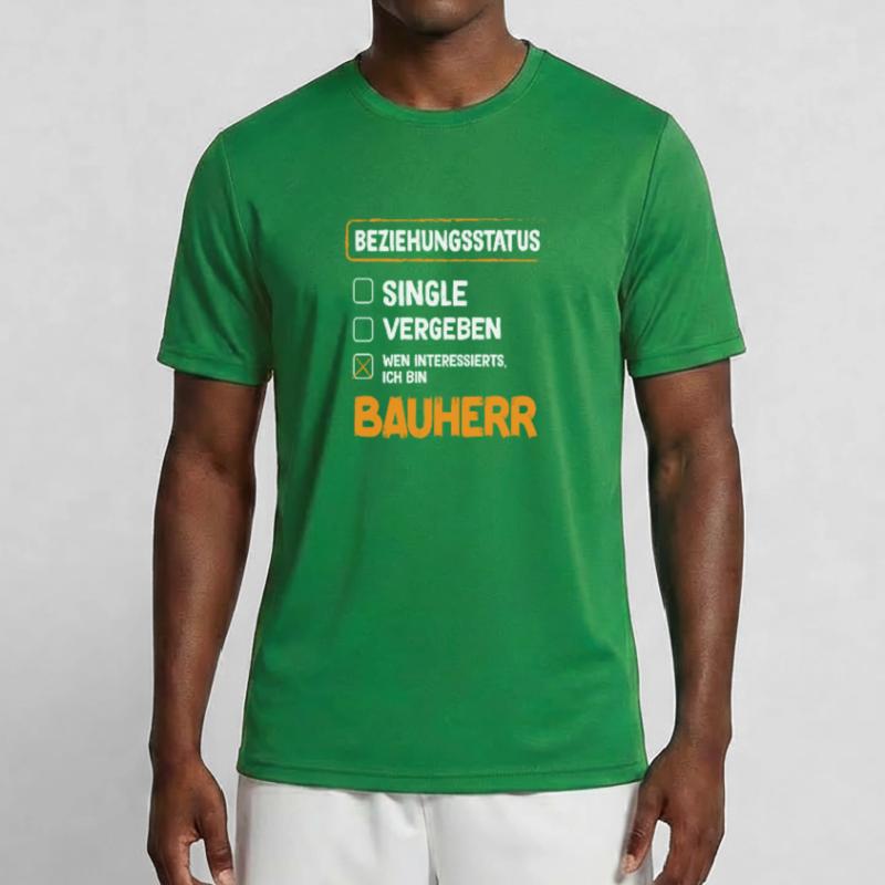 Constructeur Relation Statut Constructeur Constructeur Construction de maison T-shirt sport Homme