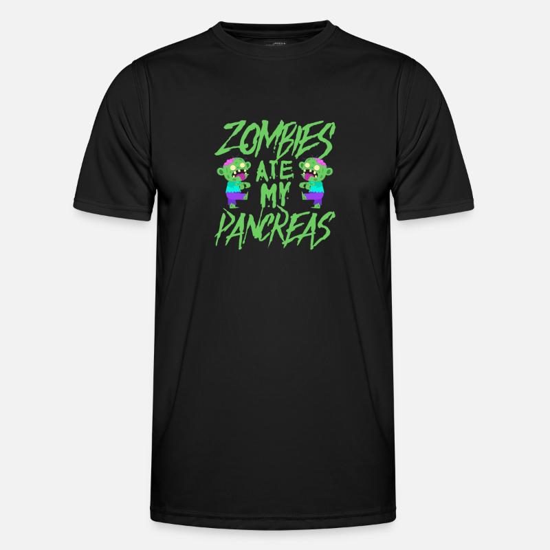 Zombie Zombie-Jäger Zombieapokalypse Geschenk Männer Funktions-T-Shirt