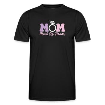 Junggesellin - Männer Funktions-T-Shirt - Schwarz - Vorne - AI Model Male 178 dark (178cm)