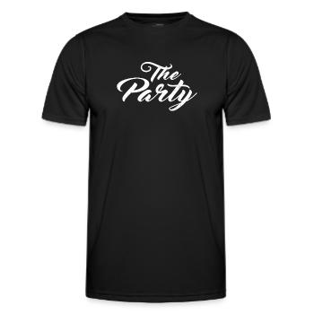 Junggesellin - Männer Funktions-T-Shirt - Schwarz - Vorne - AI Model Male 178 dark (178cm)