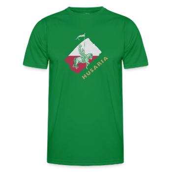 Husaria Husaren schwere Kavallerie Polen Polska - Männer Funktions-T-Shirt - Kelly Green - Vorne - AI Model Male 178 dark (178cm)