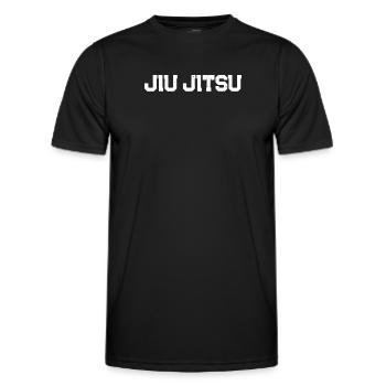 Jiu Jitsu Brésilien Combattant Jiu Jitsu Brésilien - T-shirt sport Homme - noir - Devant - AI Model Male 178 dark (178cm)