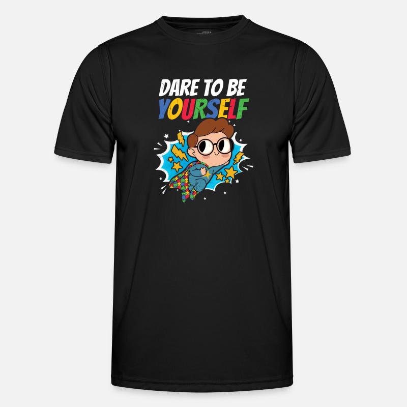 Autism - Men's Functional T-Shirt - black