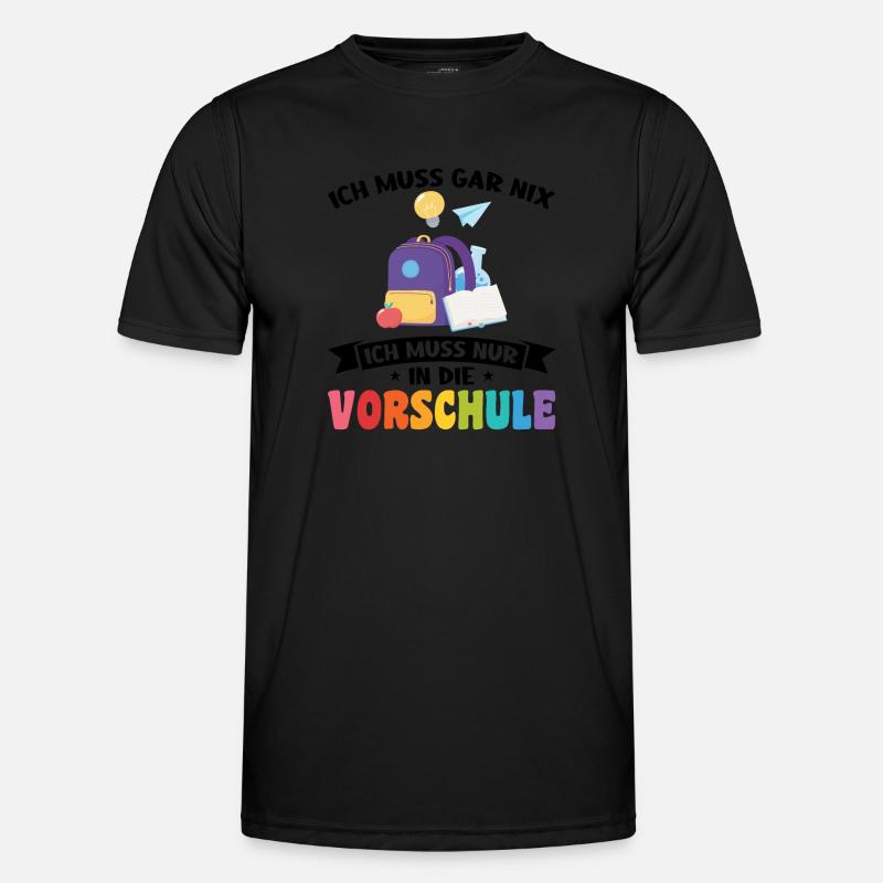 Kindergarten Vorschule Vorschulpädagoge Geschenk Männer Funktions-T-Shirt