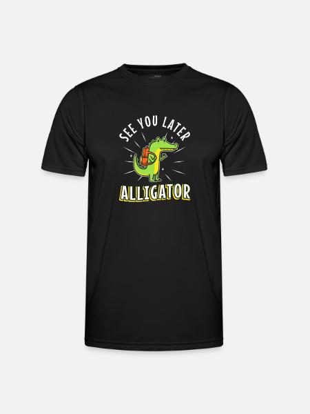 À plus tard Alligator - T-shirt sport Homme - noir