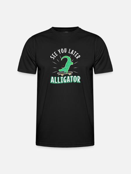 À plus tard Alligator - T-shirt sport Homme - noir