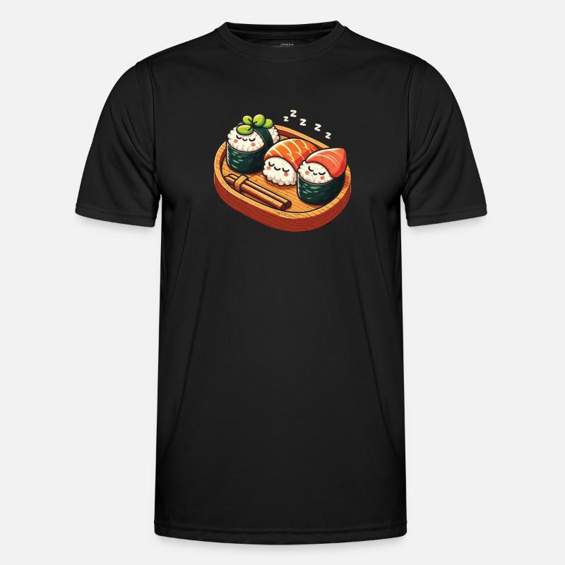 Sushi Männer Funktions-T-Shirt