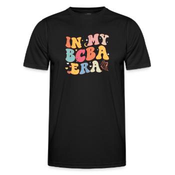 Autism - Men's Functional T-Shirt - black - Front - AI Model Male 178 dark (178cm)