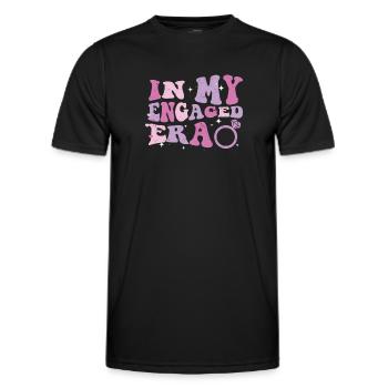 Junggesellin - Männer Funktions-T-Shirt - Schwarz - Vorne - AI Model Male 178 dark (178cm)
