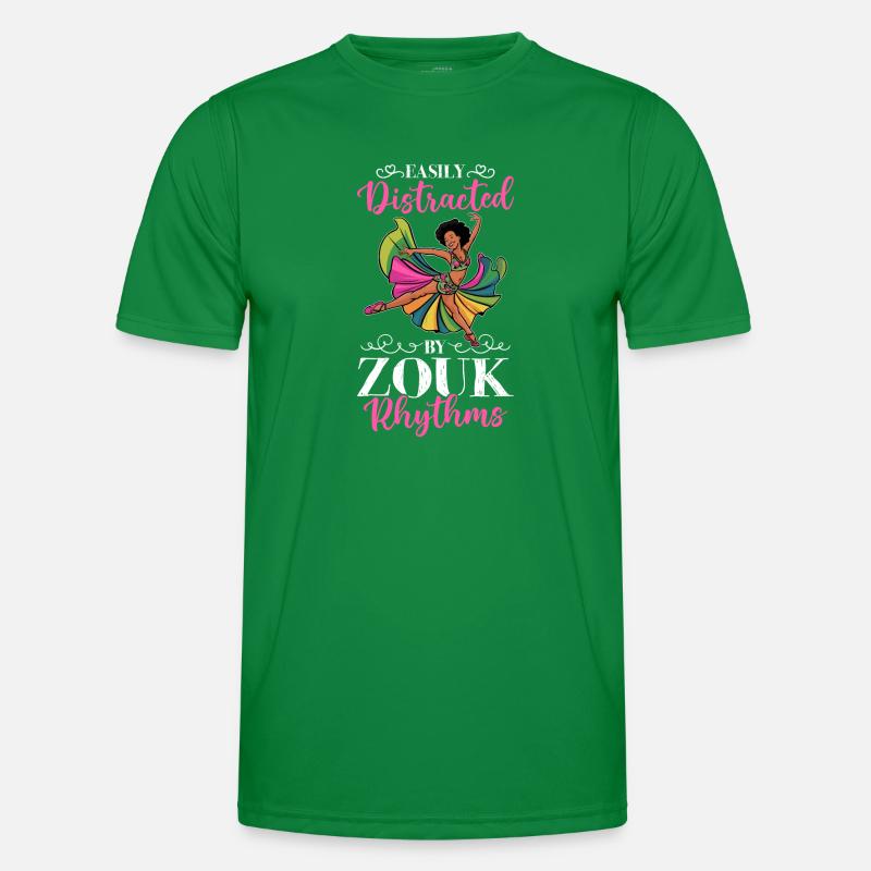Funny Zouk Dancer Saying Men's Functional T-Shirt