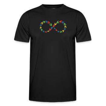 Autismus Awareness Day Autist Geschenk - Männer Funktions-T-Shirt - Schwarz - Vorne - AI Model Male 178 dark (178cm)