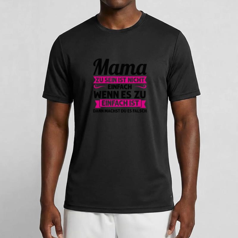 Mutter Mutter Tag Mama Geschenk Männer Funktions-T-Shirt