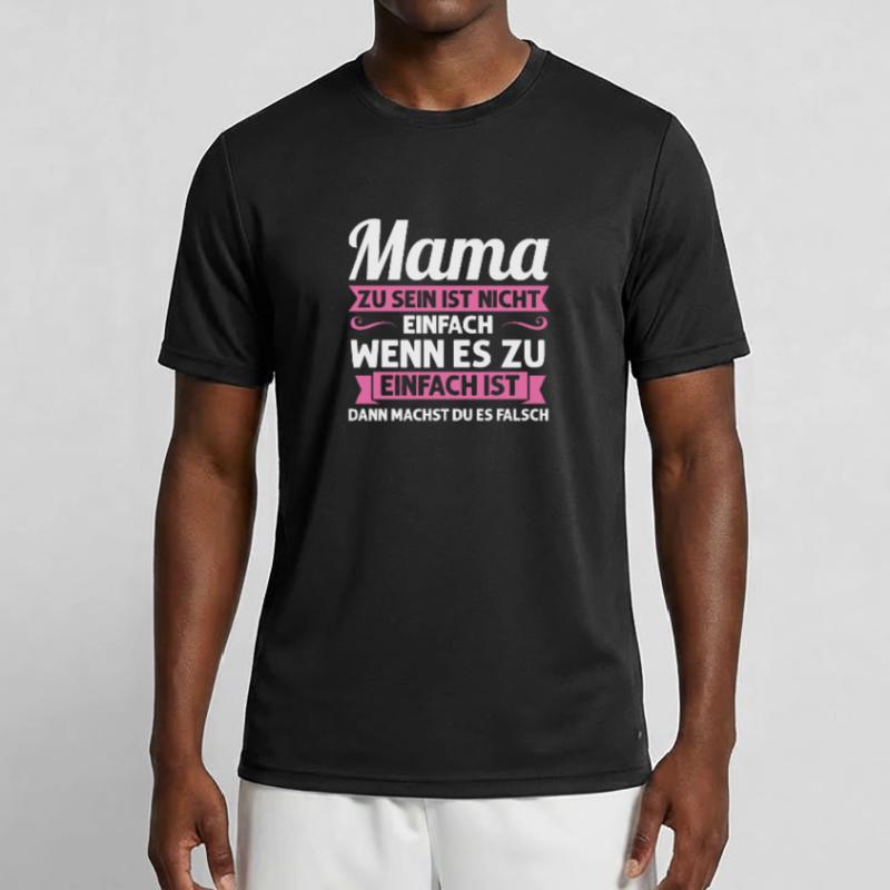 Mutter Mutter Tag Mama Geschenk Männer Funktions-T-Shirt