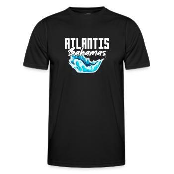 Bahamas Caribbean Island Atlantic Summer Gift - Men's Functional T-Shirt - black - Front - AI Model Male 178 dark (178cm)