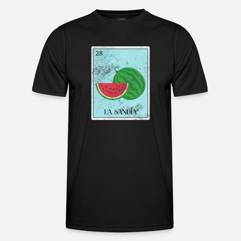 Wassermelone Männer Funktions-T-Shirt