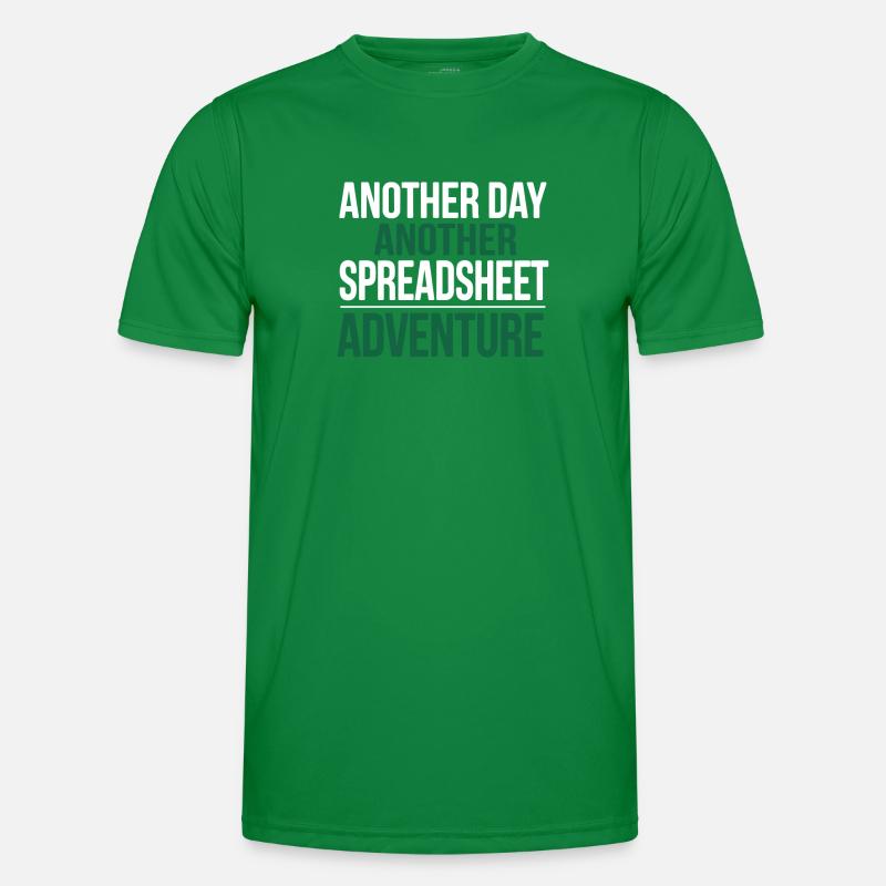 Tableur d’humour de bureau T-shirt sport Homme