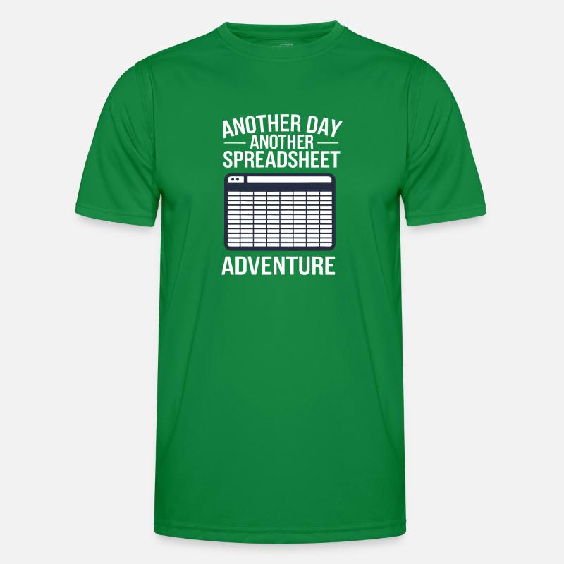 Tableur d’humour de bureau T-shirt sport Homme
