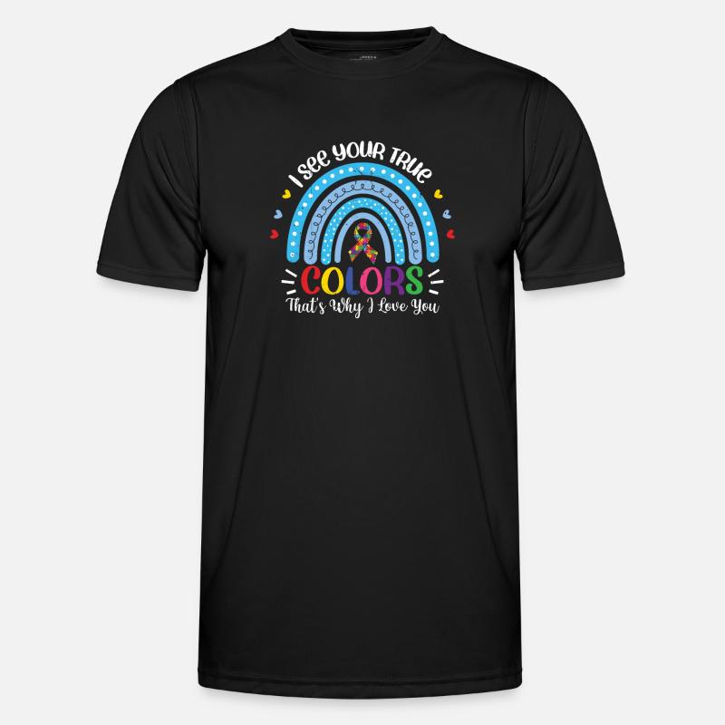 Autism - Men's Functional T-Shirt - black