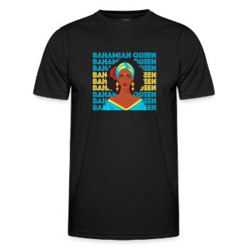 Bahamas Caribbean Island Atlantic Summer Gift - Men's Functional T-Shirt - black - Front - AI Model Male 178 dark (178cm)
