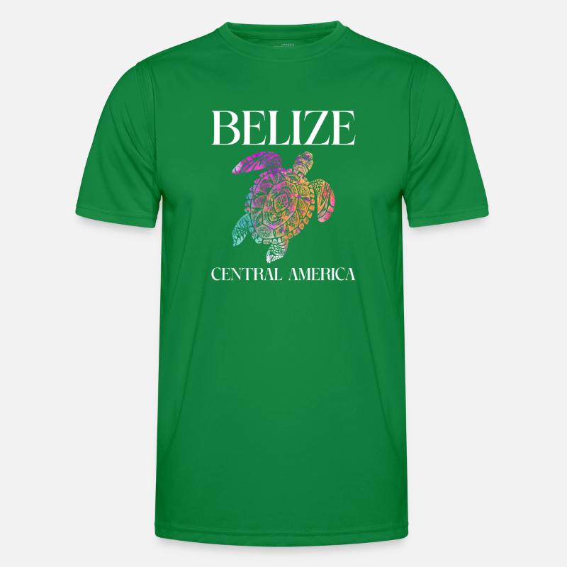 Belize Latino Belizer Belizerin Maya Geschenk Männer Funktions-T-Shirt