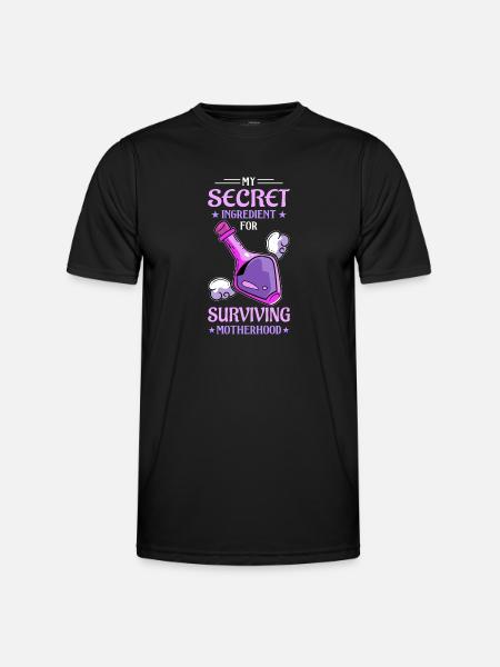 Zaubertrank Fantasy Enthusiasten RPG Gamer - Männer Funktions-T-Shirt - Schwarz