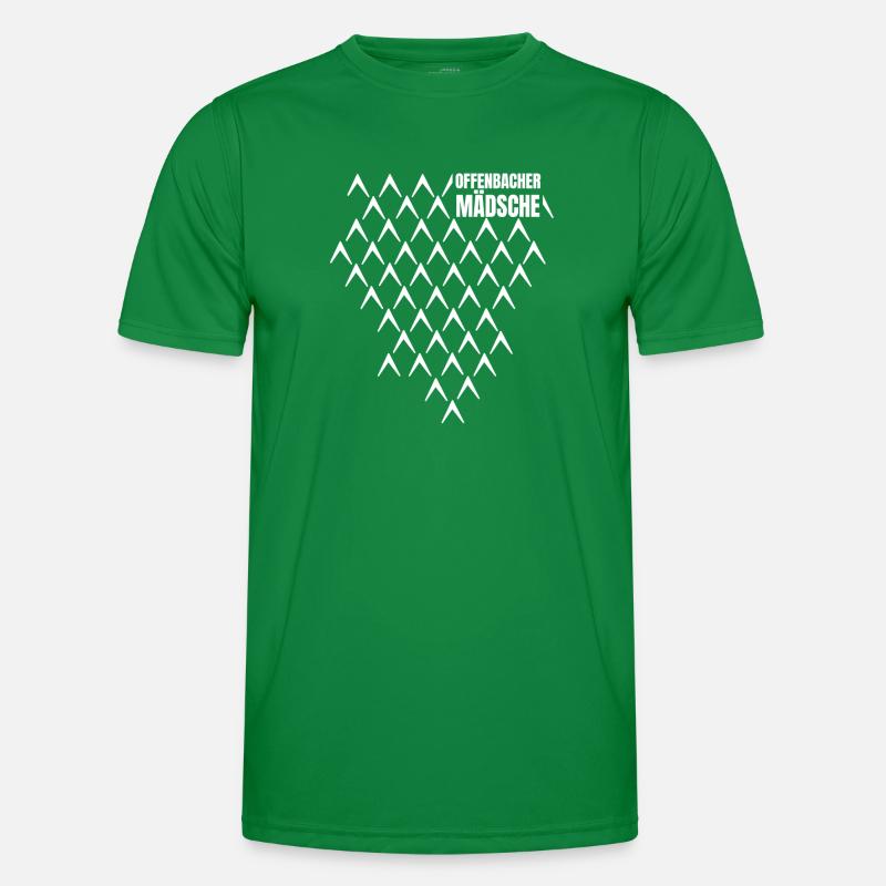 Offenbacher Mädsche Hessen dialect Bembel Men's Functional T-Shirt