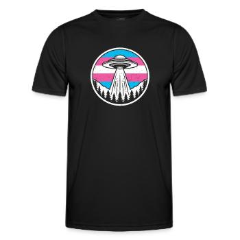 Étranger - T-shirt sport Homme - noir - Devant - AI Model Male 178 dark (178cm)