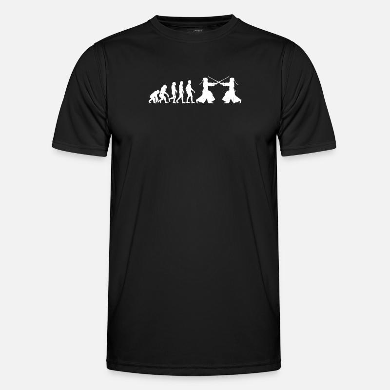 Kendo Fighter Kendo Evolution - Men's Functional T-Shirt - black