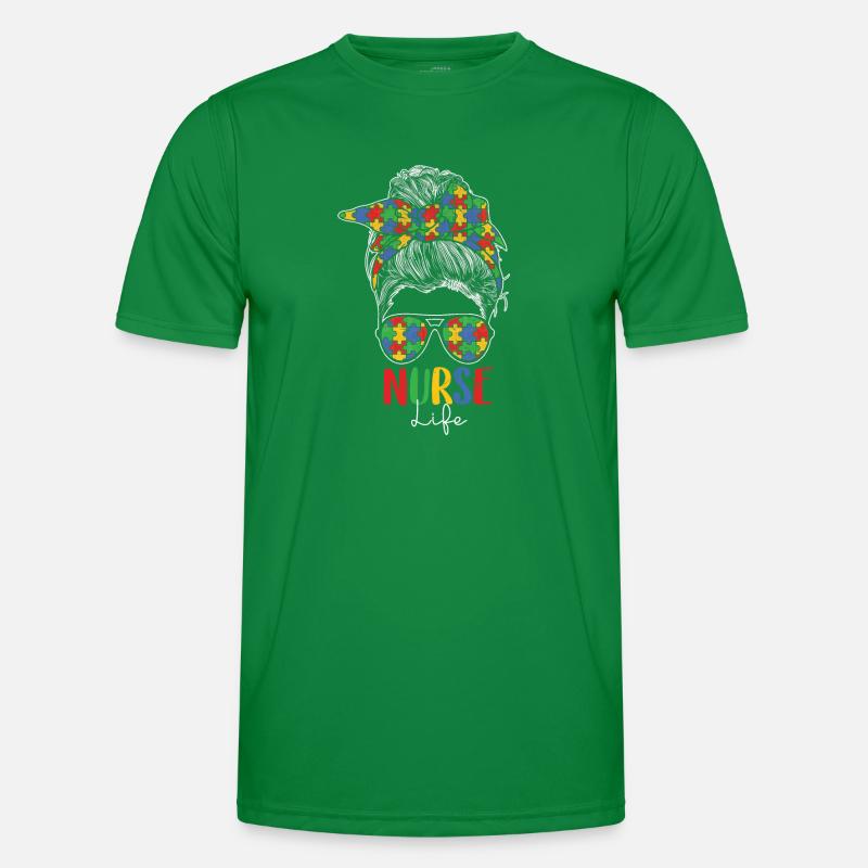 Autism Men's Functional T-Shirt