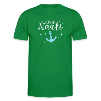 Enterrement de vie de jeune fille de garçon - T-shirt sport Homme - vert - Devant - AI Model Male 178 dark (178cm)
