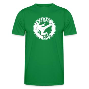 Karaté Maman Karaté Fighting Mama Karaté - T-shirt sport Homme - vert - Devant - AI Model Male 178 dark (178cm)