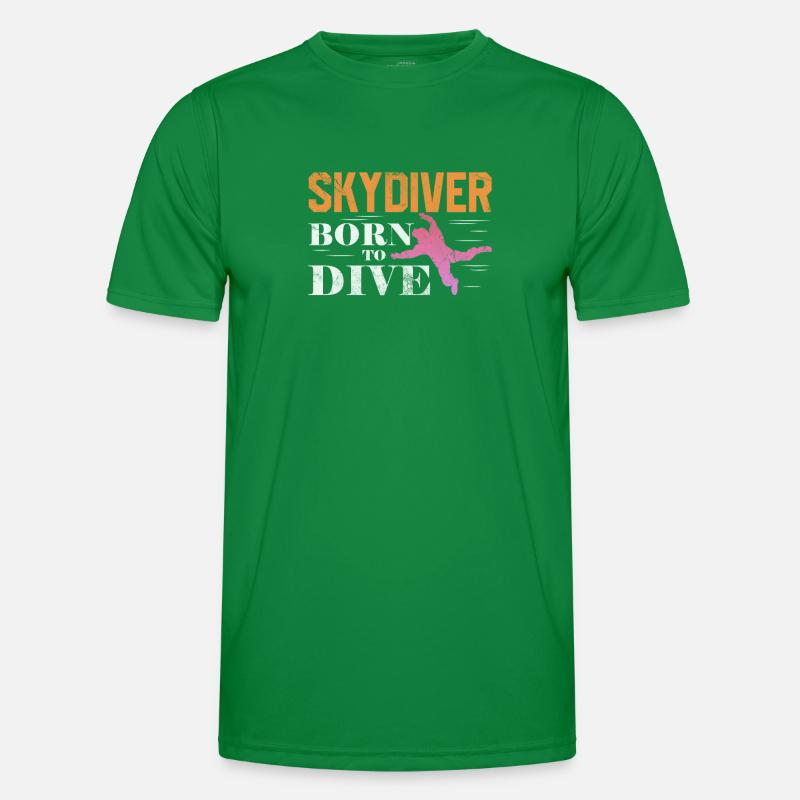 Skydive Männer Funktions-T-Shirt