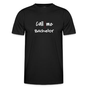 Baccalauréat 2025 Graduation Graduation - T-shirt sport Homme - noir - Devant - AI Model Male 178 dark (178cm)