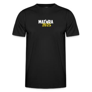 Matura 2025 Maturareise Maturafeier Maturant - Männer Funktions-T-Shirt - Schwarz - Vorne - AI Model Male 178 dark (178cm)