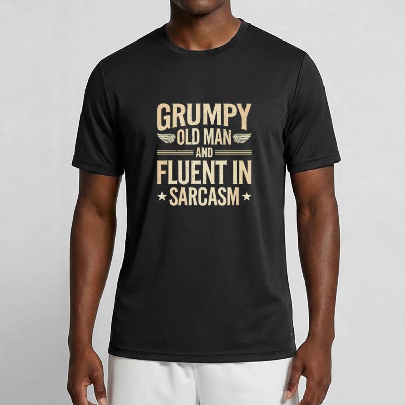 Grumpy Old Man Grumpy Men's Functional T-Shirt