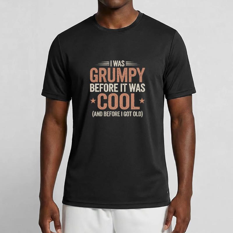 Grumpy Old Man Grumpy Men's Functional T-Shirt